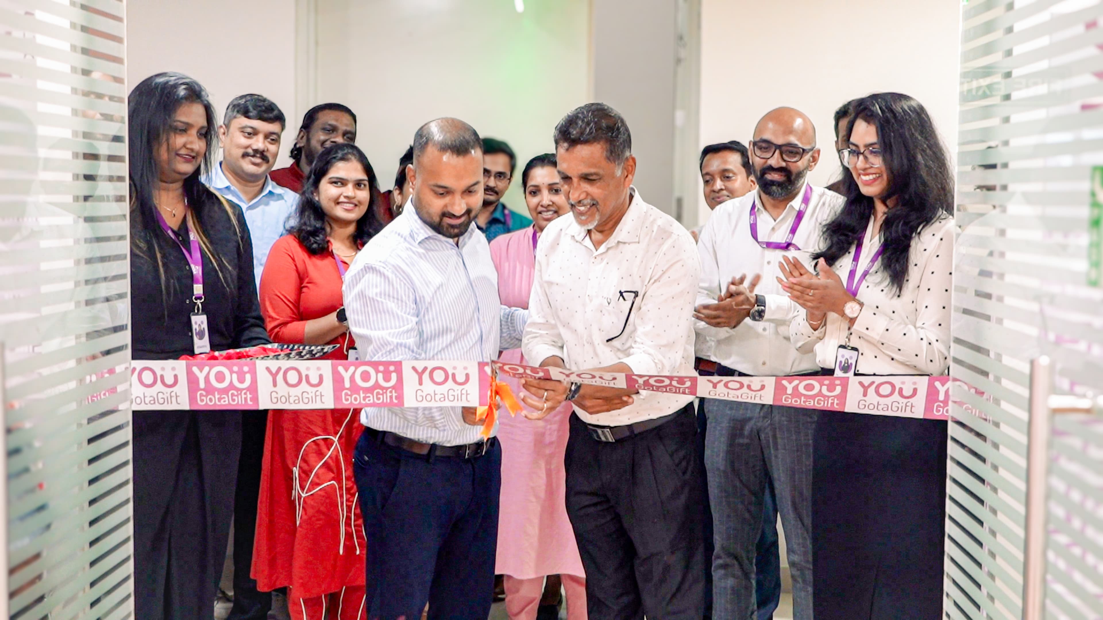 Beyond proud to unveil our new YOUGotaGift office!