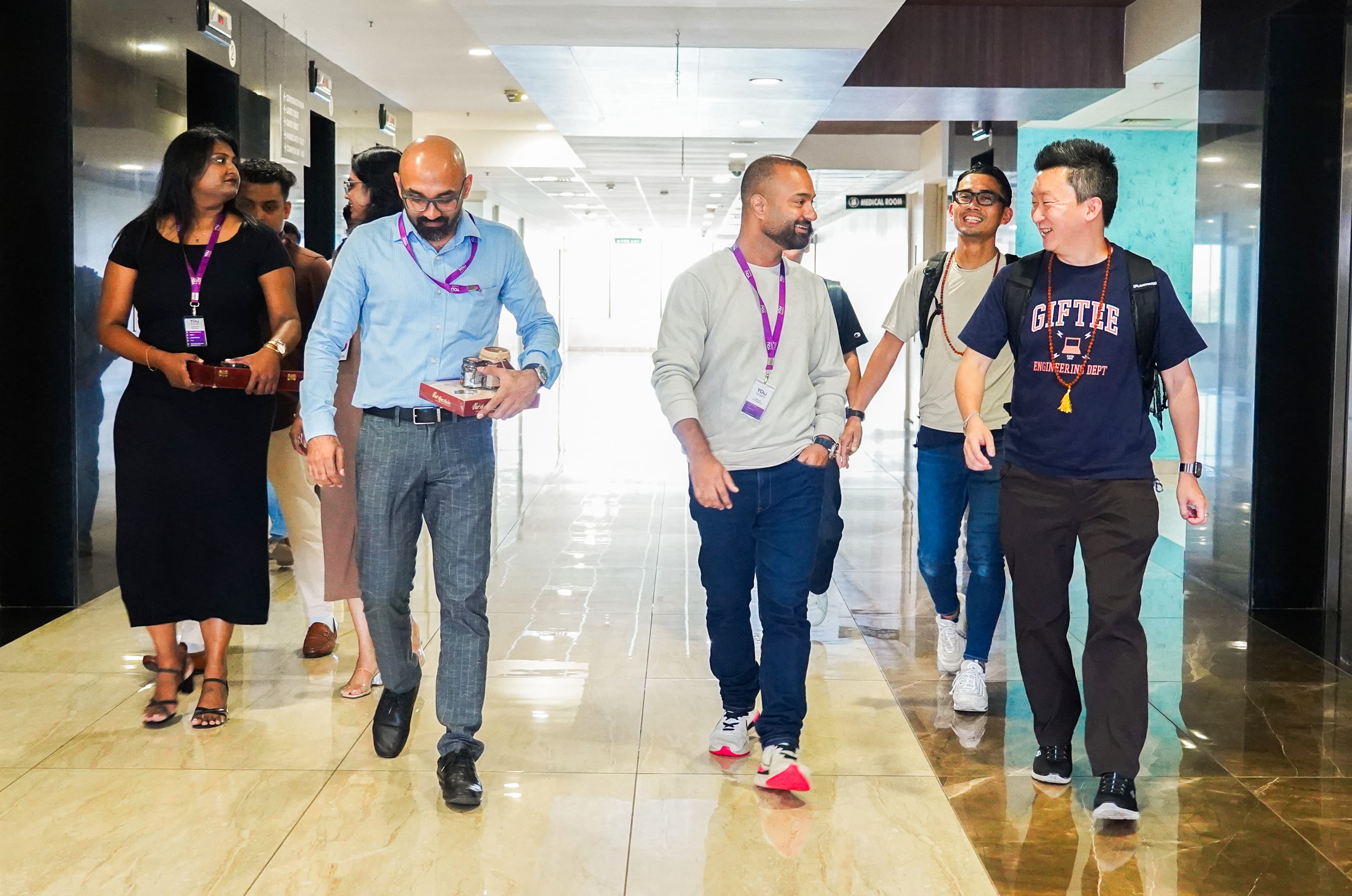 Team Giftee at YOUGotaGift India. A visit that inspired ideas and collaborations.